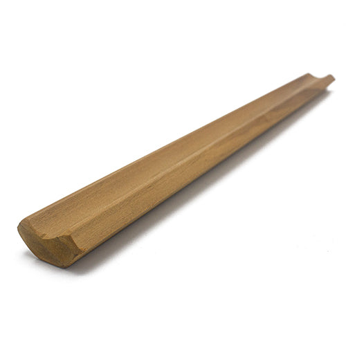 PROSAUNAS Thermo-Radiata Pine 1x2 (14mm x 30mm) Inside Corner Trim SI - Sauna Wood, Inside Corner Trim, Cove Moulding, SI Profile