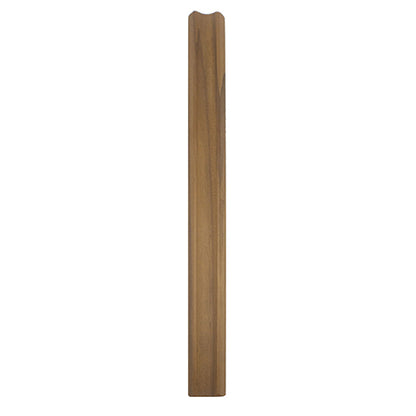 PROSAUNAS Thermo-Radiata Pine 1x2 (14mm x 30mm) Inside Corner Trim SI - Sauna Wood, Inside Corner Trim, Cove Moulding, SI Profile — view 2