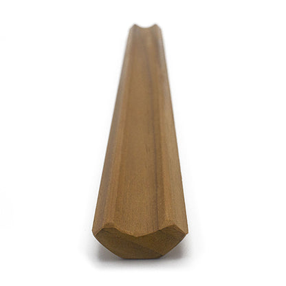 PROSAUNAS Thermo-Radiata Pine 1x2 (14mm x 30mm) Inside Corner Trim SI - Sauna Wood, Inside Corner Trim, Cove Moulding, SI Profile — view 3