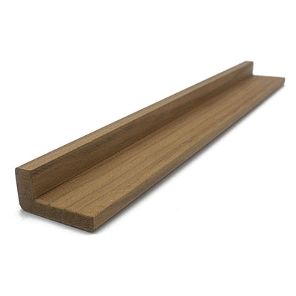 PROSAUNAS Thermo-Radiata Pine 1x2 (21mm x 42mm) Outside Corner Trim VA - Sauna Wood, Outside Corner Trim, Angle Moulding, VA Profile