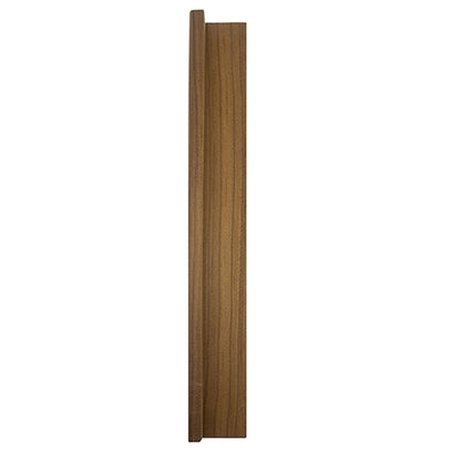 PROSAUNAS Thermo-Radiata Pine 1x2 (21mm x 42mm) Outside Corner Trim VA - Sauna Wood, Outside Corner Trim, Angle Moulding, VA Profile — view 3