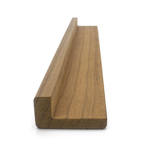 PROSAUNAS Thermo-Radiata Pine 1x2 (21mm x 42mm) Outside Corner Trim VA - Sauna Wood, Outside Corner Trim, Angle Moulding, VA Profile — view 4